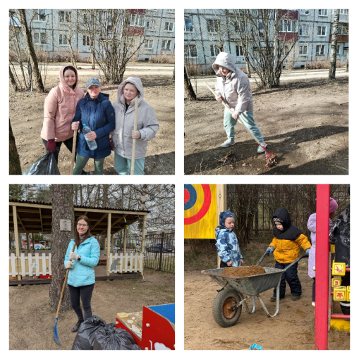 Стартовали весенние субботники Стартовали весенние субботники.